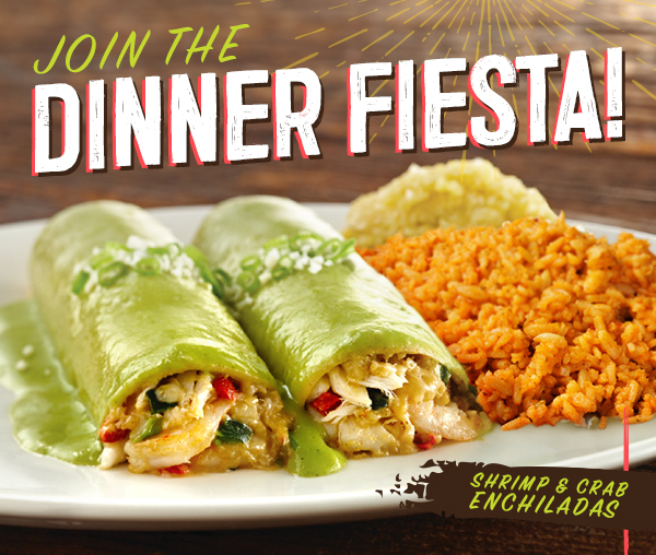 Enjoy Your Favorite Fresh Mex Entrées for Dinner! El Torito